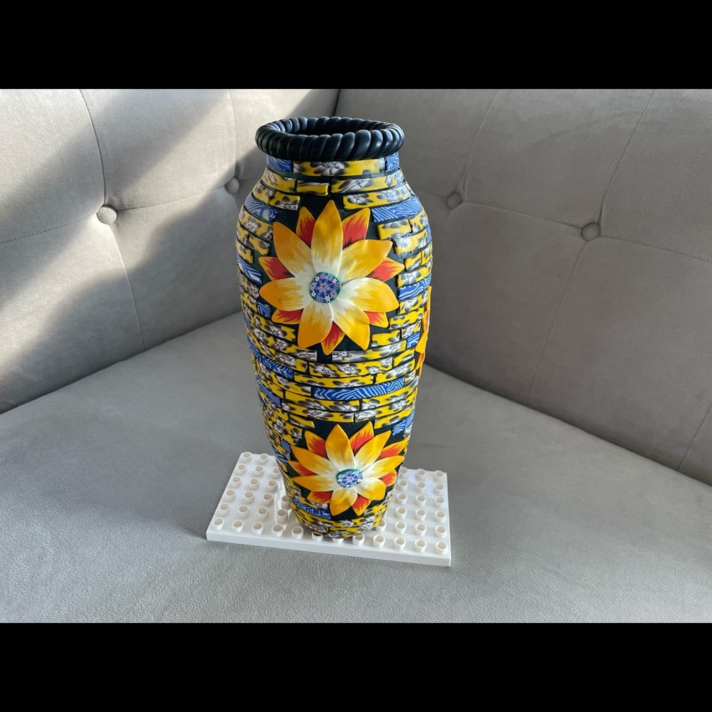 NOWT. Polymer Clay Vase